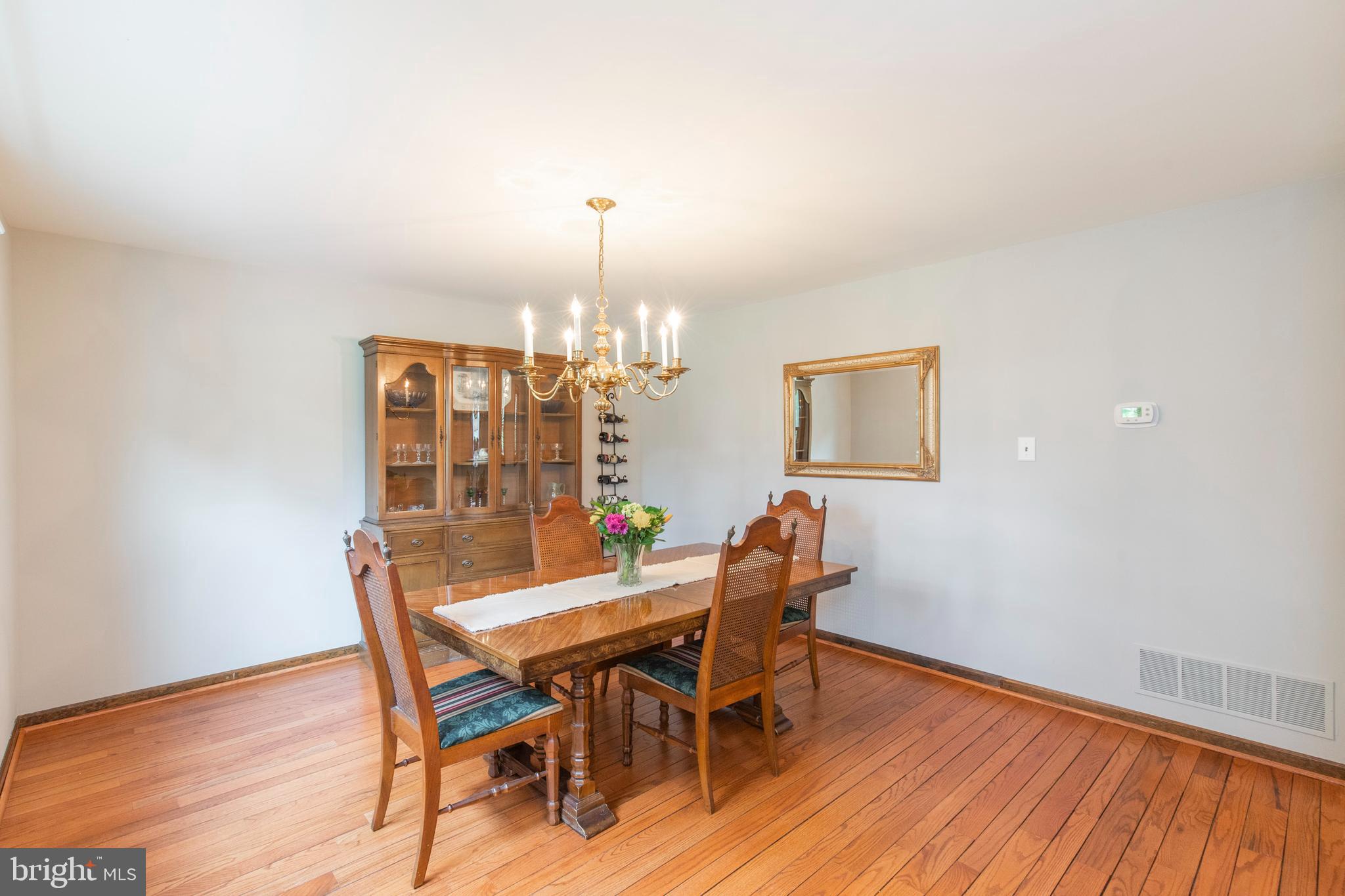 1370 Cold Spring Road Newtown Square, PA 19073 - Photo 15 of 47 Dining room with hardwood flooring