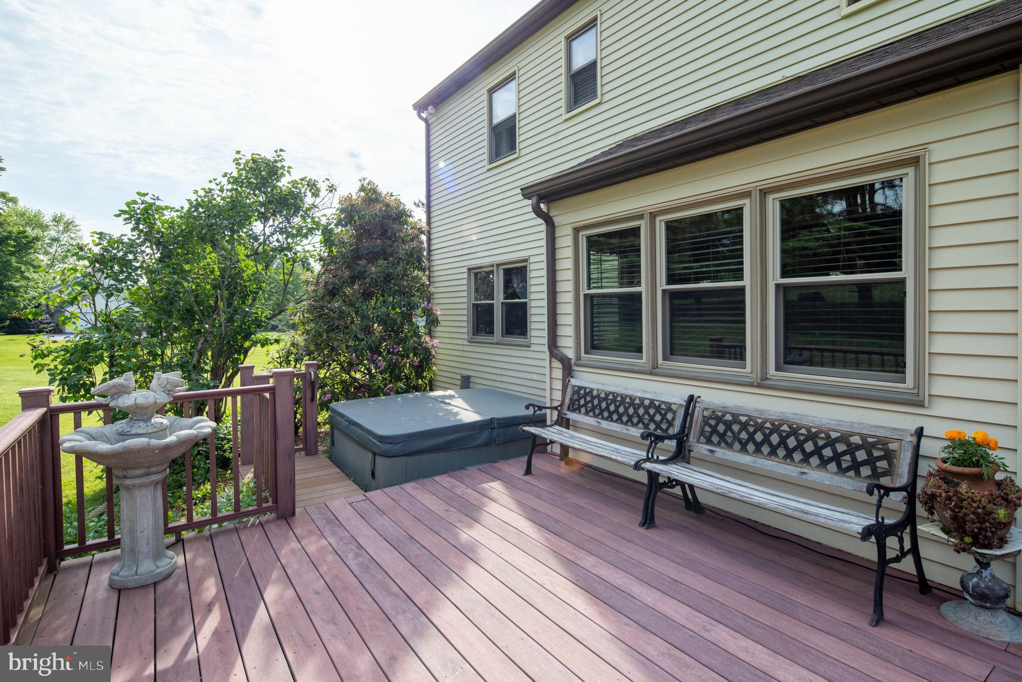 1370 Cold Spring Road Newtown Square, PA 19073 - Photo 39 of 47 Deck with hot tub