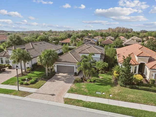 a view of a house with a garden