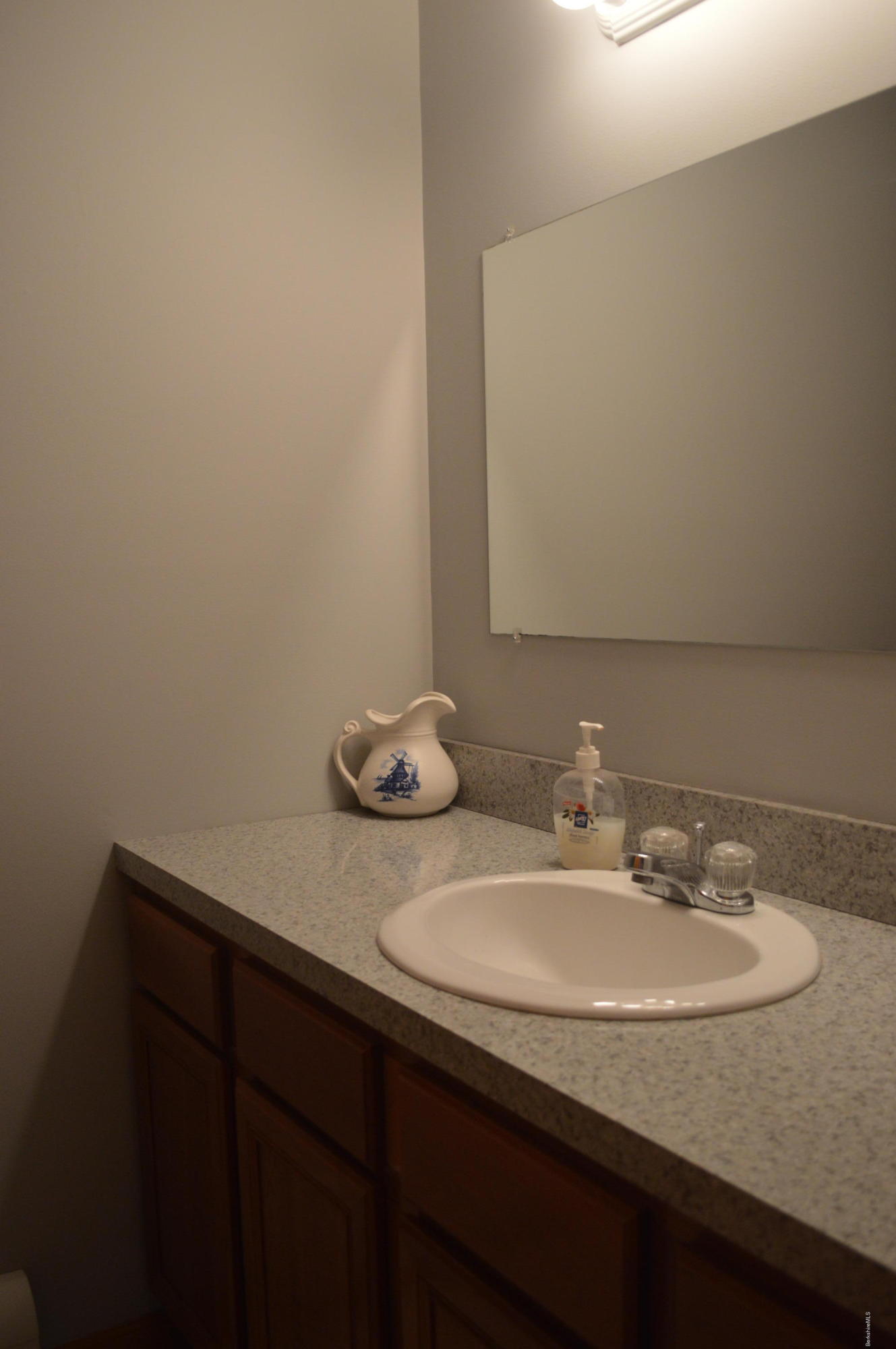 759 George Carter Road Becket, MA 01223 - Photo 18 of 56 a bathroom with a sink and a mirror