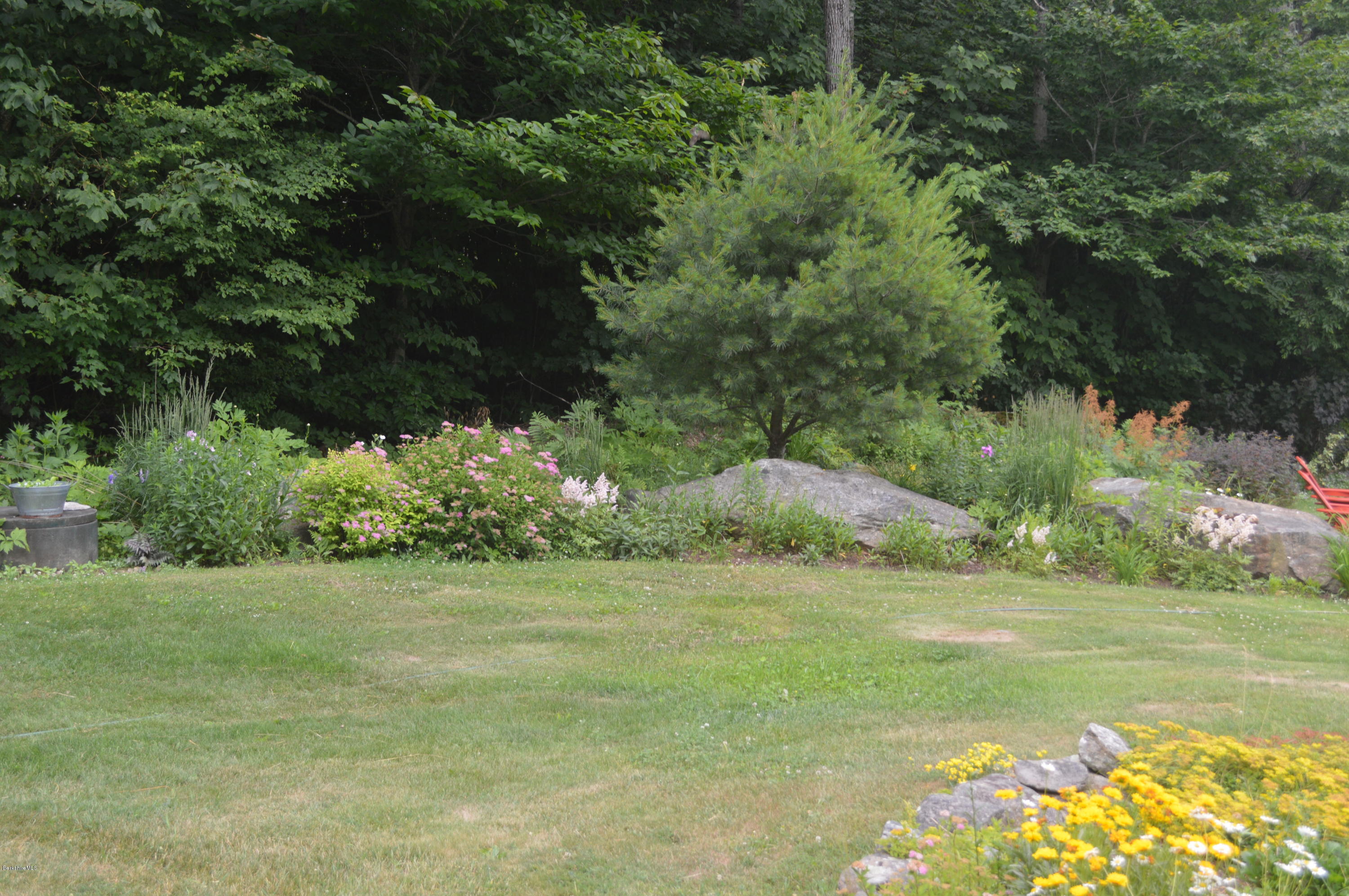759 George Carter Road Becket, MA 01223 - Photo 40 of 56 a view of a grassy area with an trees