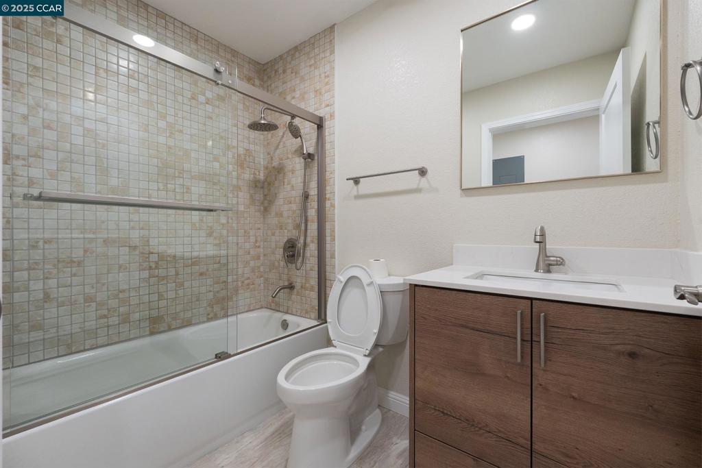1244 Stone Valley Road Alamo, CA 94507 - Photo 15 of 20 a bathroom with a sink toilet and shower