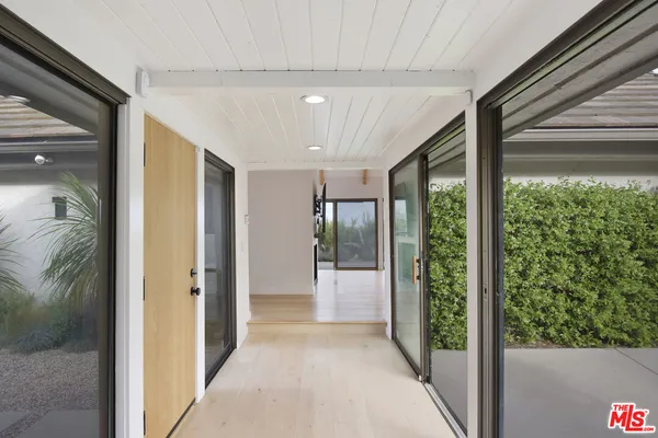 a view of a hallway