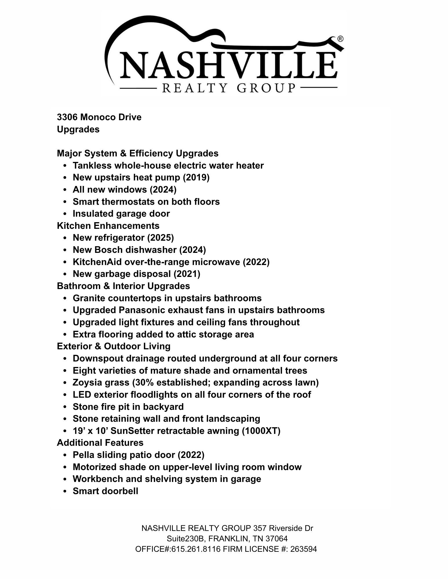 3306 Monoco Drive Spring Hill, TN 37174 - Photo 46 of 46