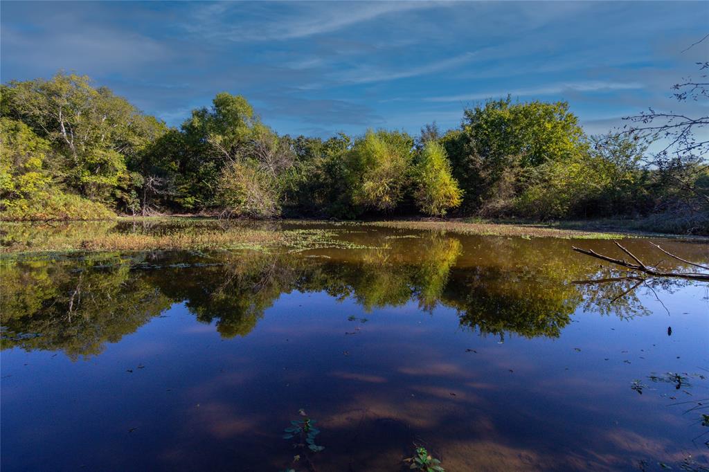 675 Hundley Road Montague, TX 76251 - Photo 22 of 37 a view of a lake from a yard