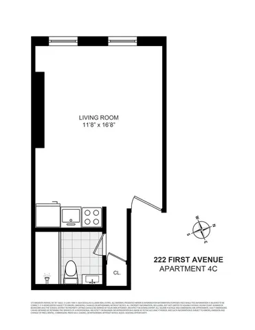 $2,995 | 222 1st Avenue, Unit 4C | East Village