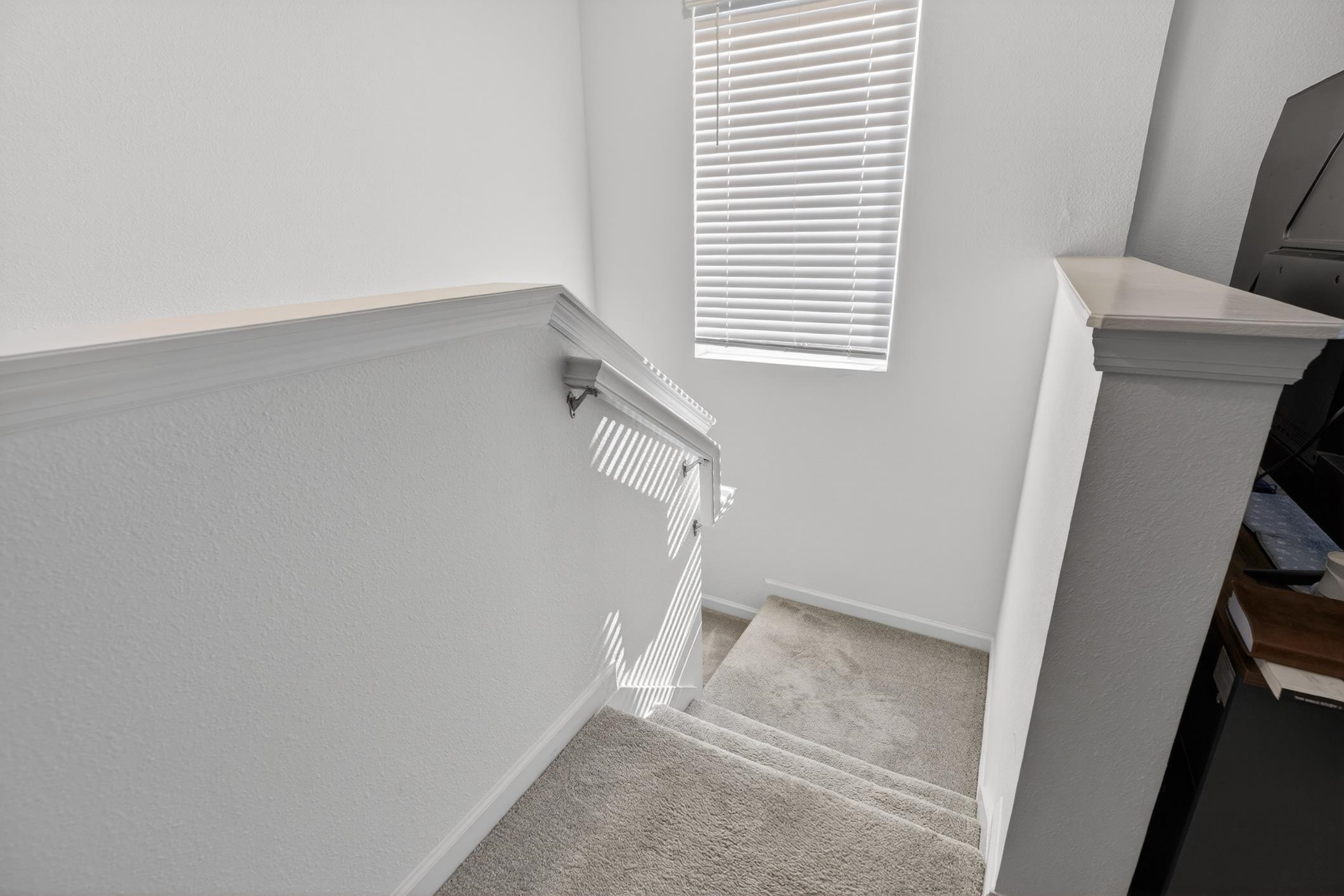177 White Rabbit Run St. Augustine, FL 32092 - Photo 22 of 51 Stairway featuring carpet flooring and baseboards
