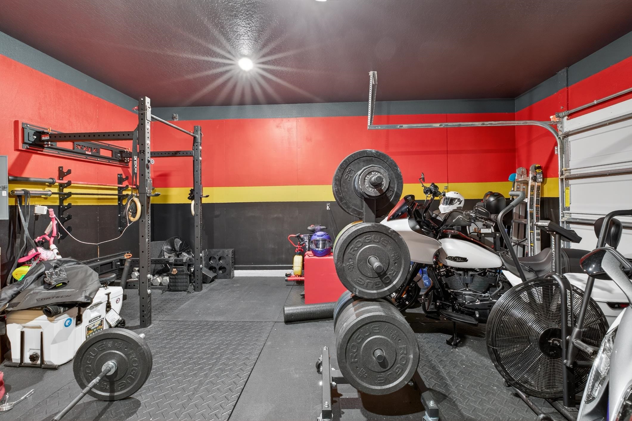 177 White Rabbit Run St. Augustine, FL 32092 - Photo 43 of 53 Exercise room with a garage