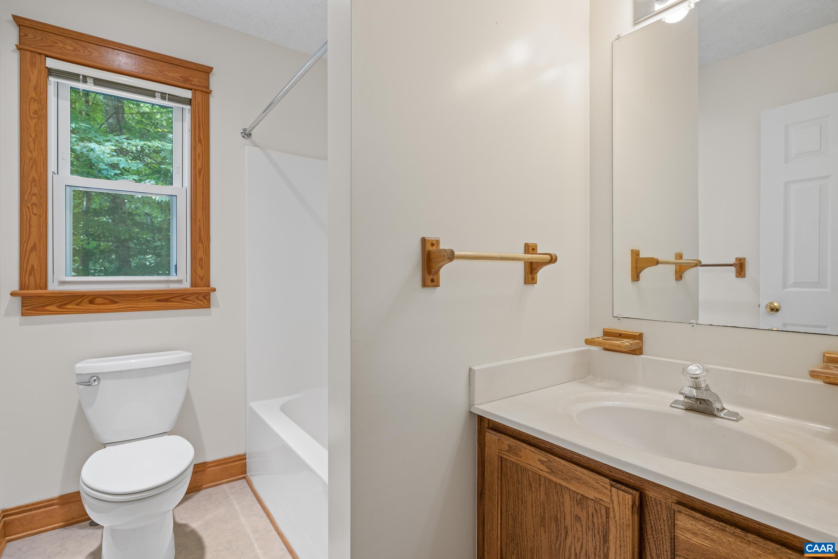 90 Riverside Drive Palmyra, VA 22963 - Photo 24 of 30 a bathroom with a sink toilet and a mirror