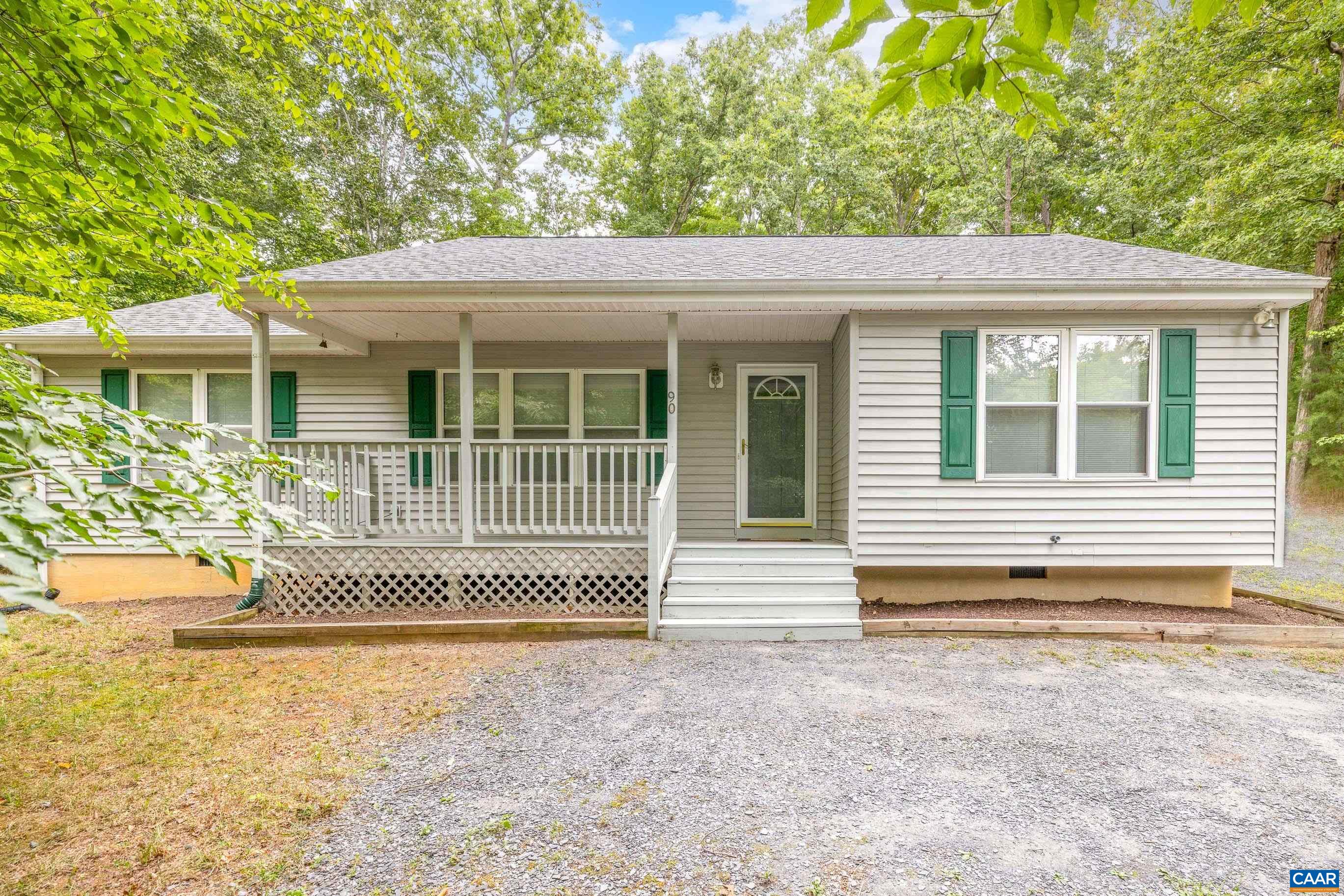 90 Riverside Drive Palmyra, VA 22963 - Photo 27 of 30 a view of a house with a garden