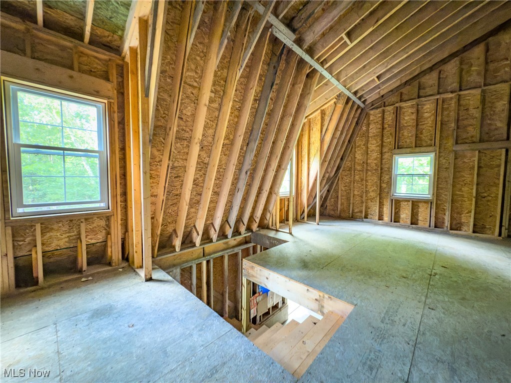 59900 Ramsey Ridge Road Jacobsburg, OH 43933 - Photo 16 of 35 Attic with an upstairs landing