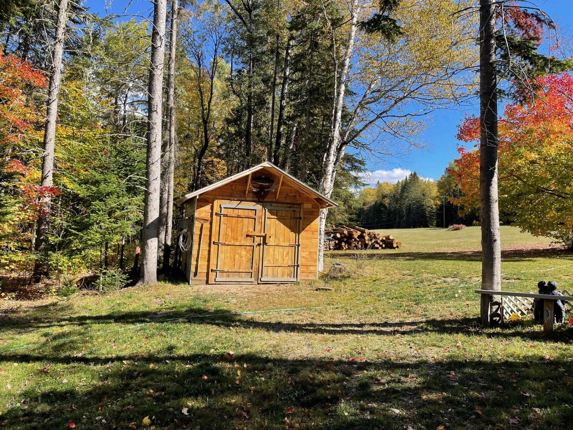 290 Long Pond Road Jackman, ME 04945 - Photo 18 of 22 Shed backyard