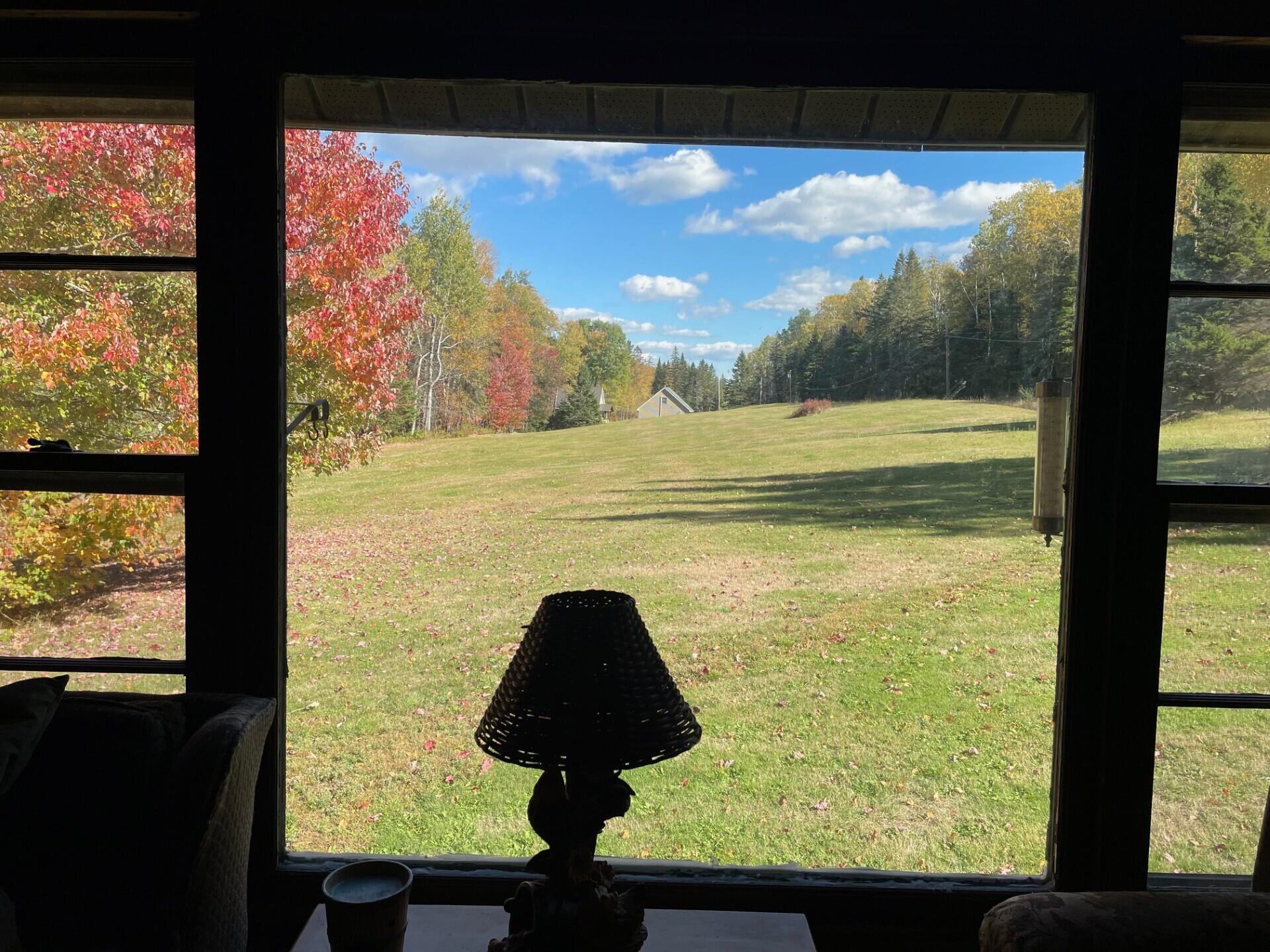 290 Long Pond Road Jackman, ME 04945 - Photo 6 of 22 View from Living Room Window