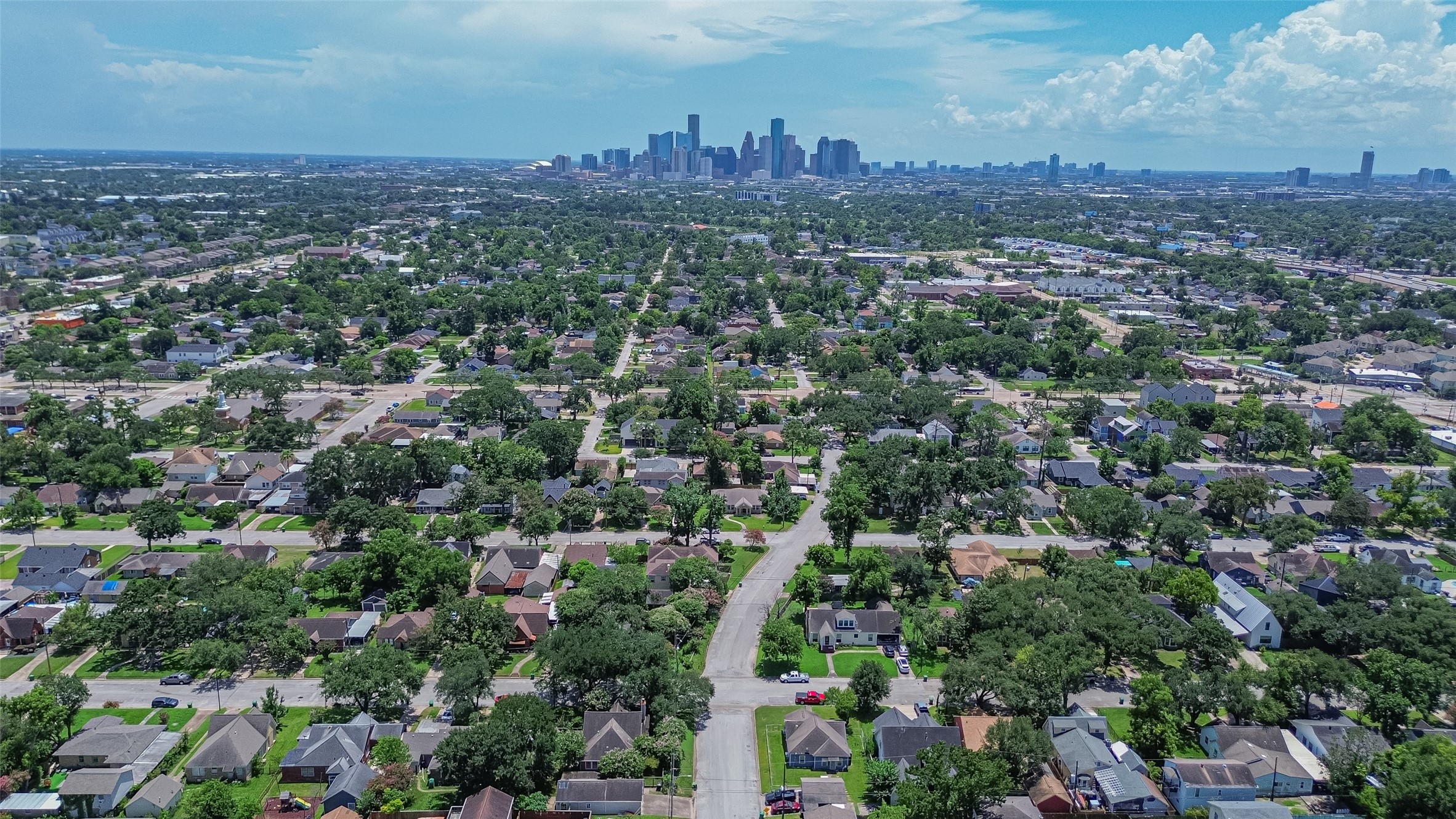 501 Gale Street Houston, TX 77009 - Photo 47 of 49 an aerial view of a city