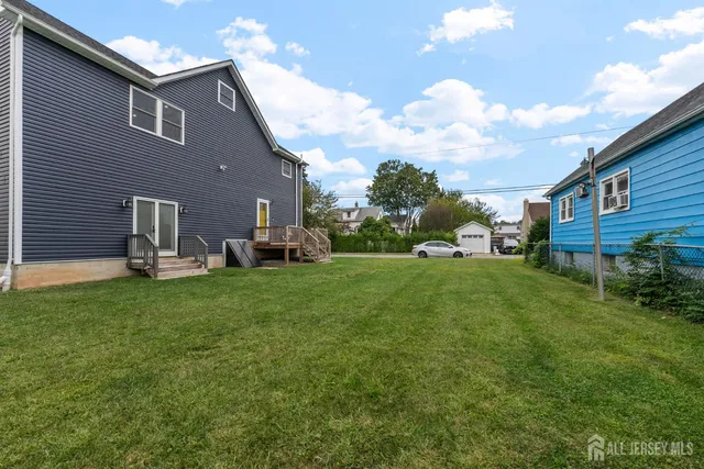 a view of deck with seating space