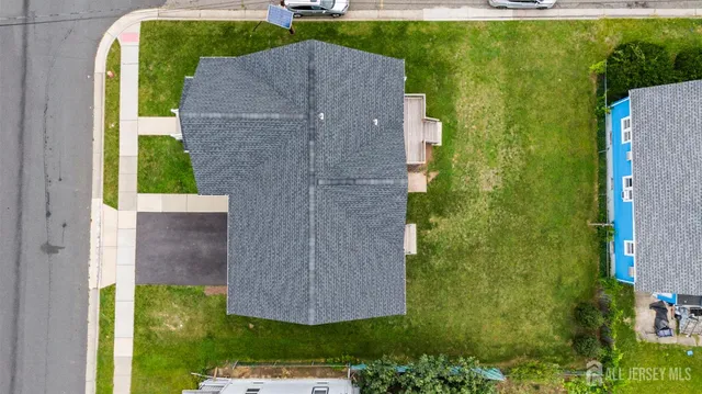 an aerial view of city