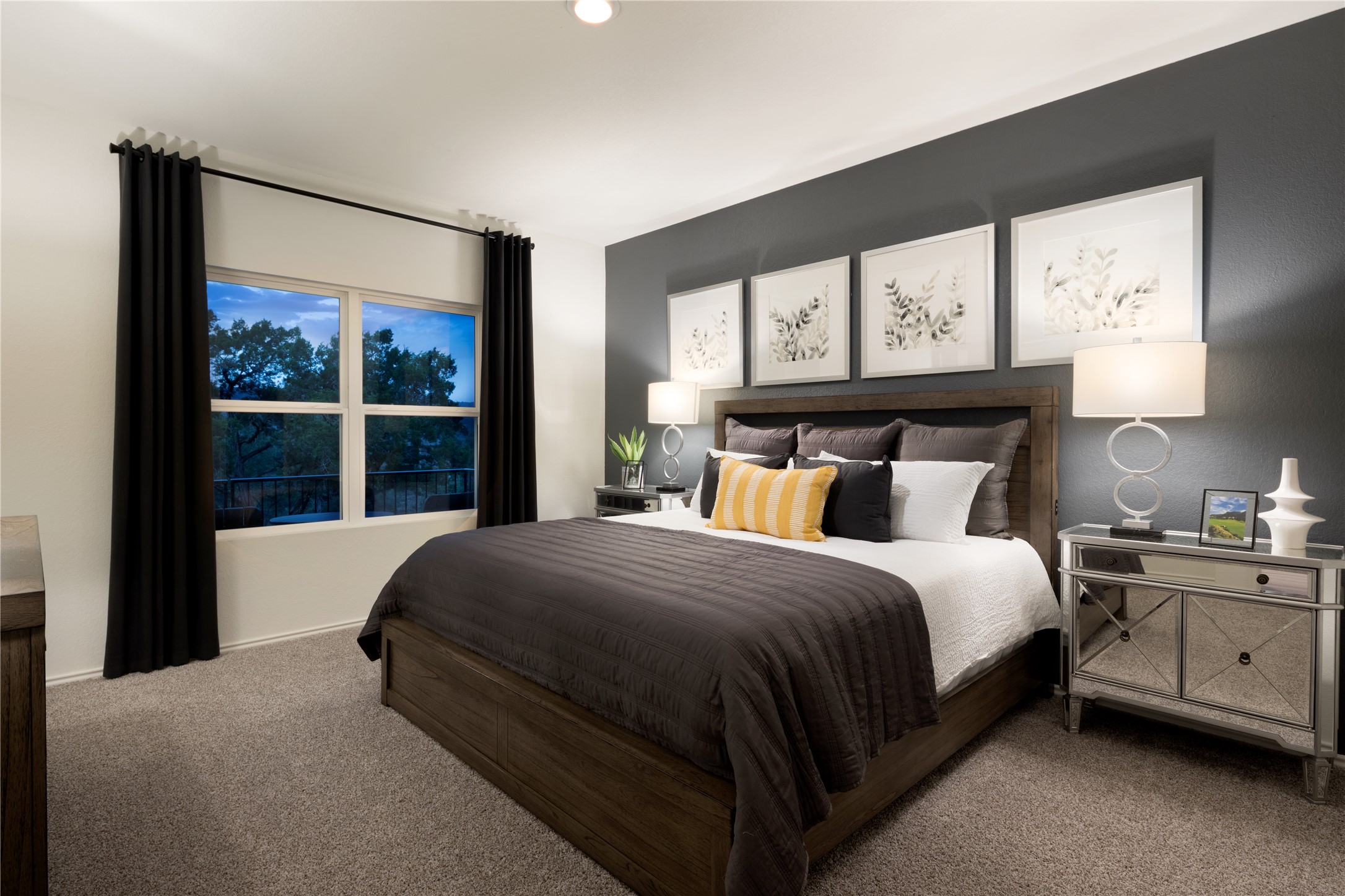 117 Sapling Dew Drive Georgetown, TX 78628 - Photo 16 of 22 a bedroom with a bed and window