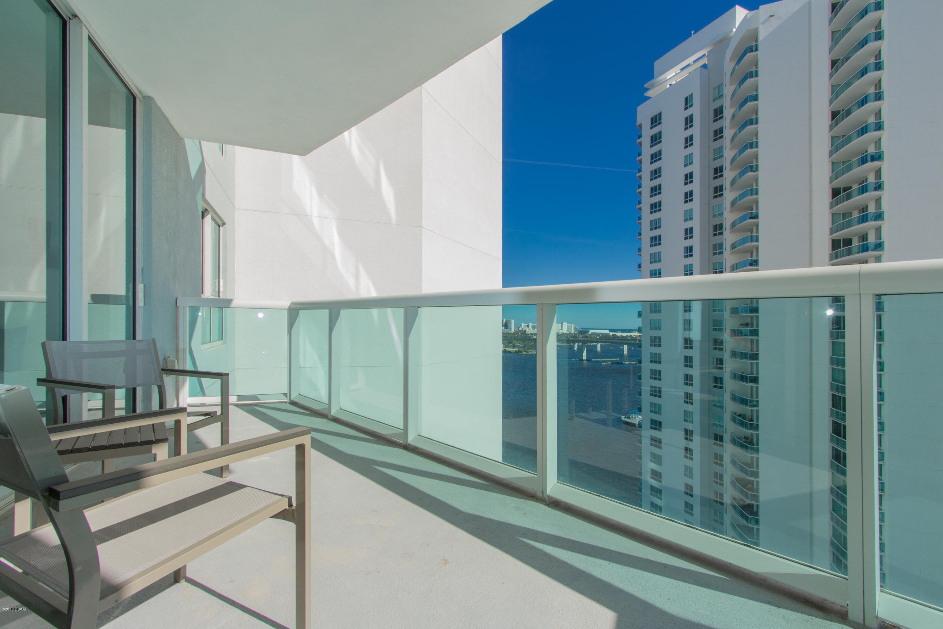 241 Riverside Drive, Unit 1409 Holly Hill, FL 32117 - Photo 27 of 35 a view of a balcony
