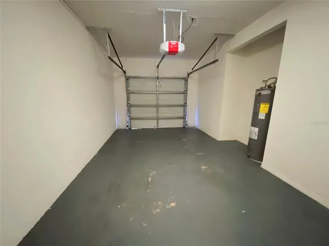 a view of a room with stairs