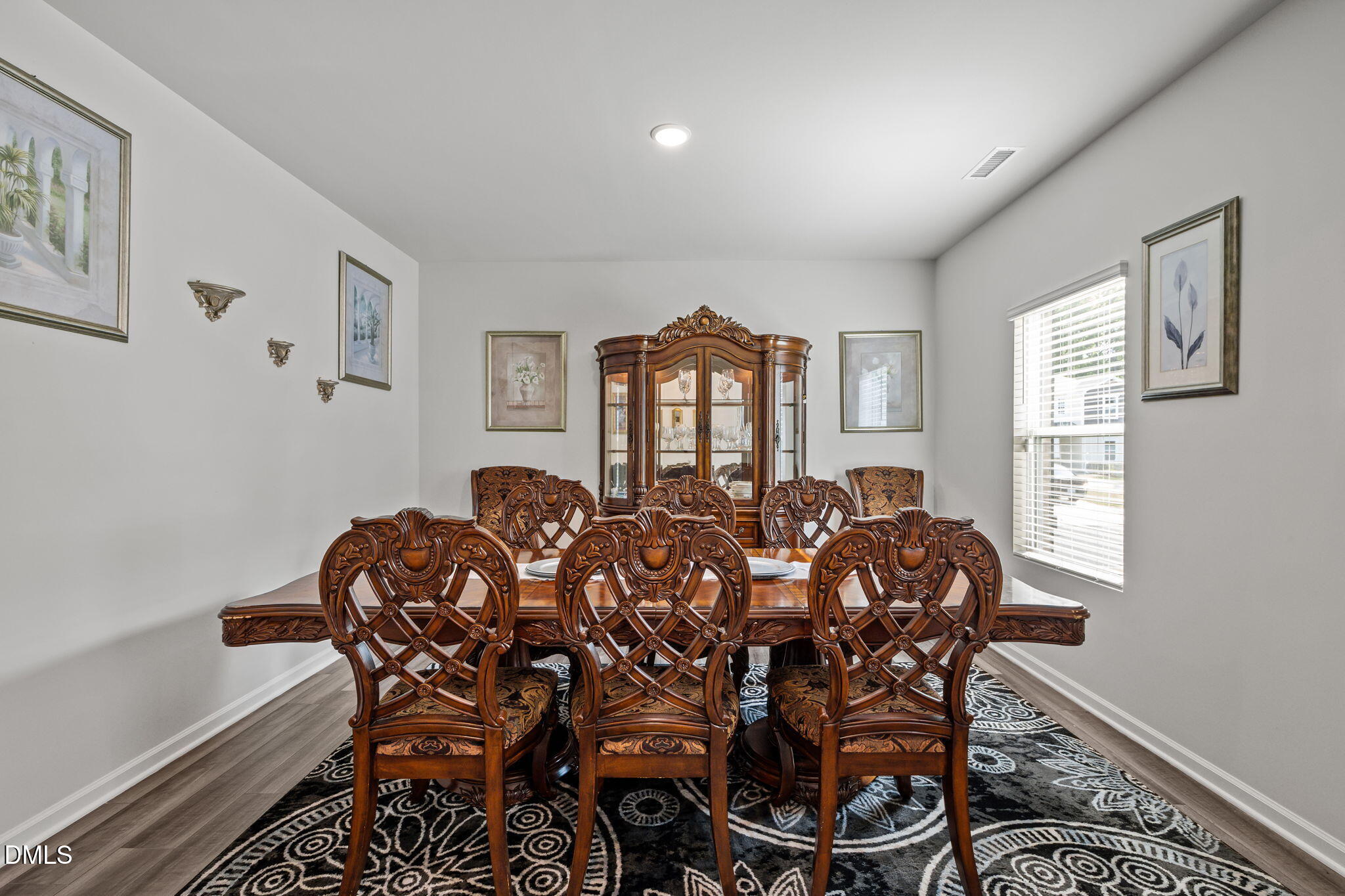 3000 Farndale Trace Durham, NC 27712 - Photo 13 of 36 a view of a dining room with furniture and window