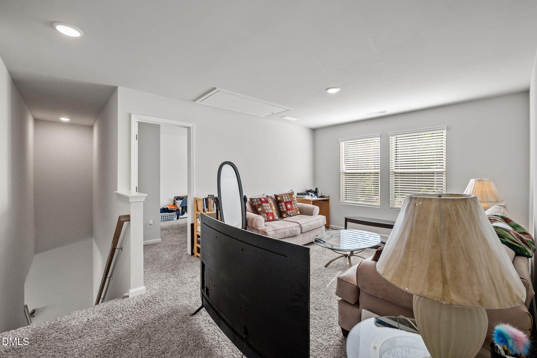 3000 Farndale Trace Durham, NC 27712 - Photo 19 of 36 a living room with furniture and a window