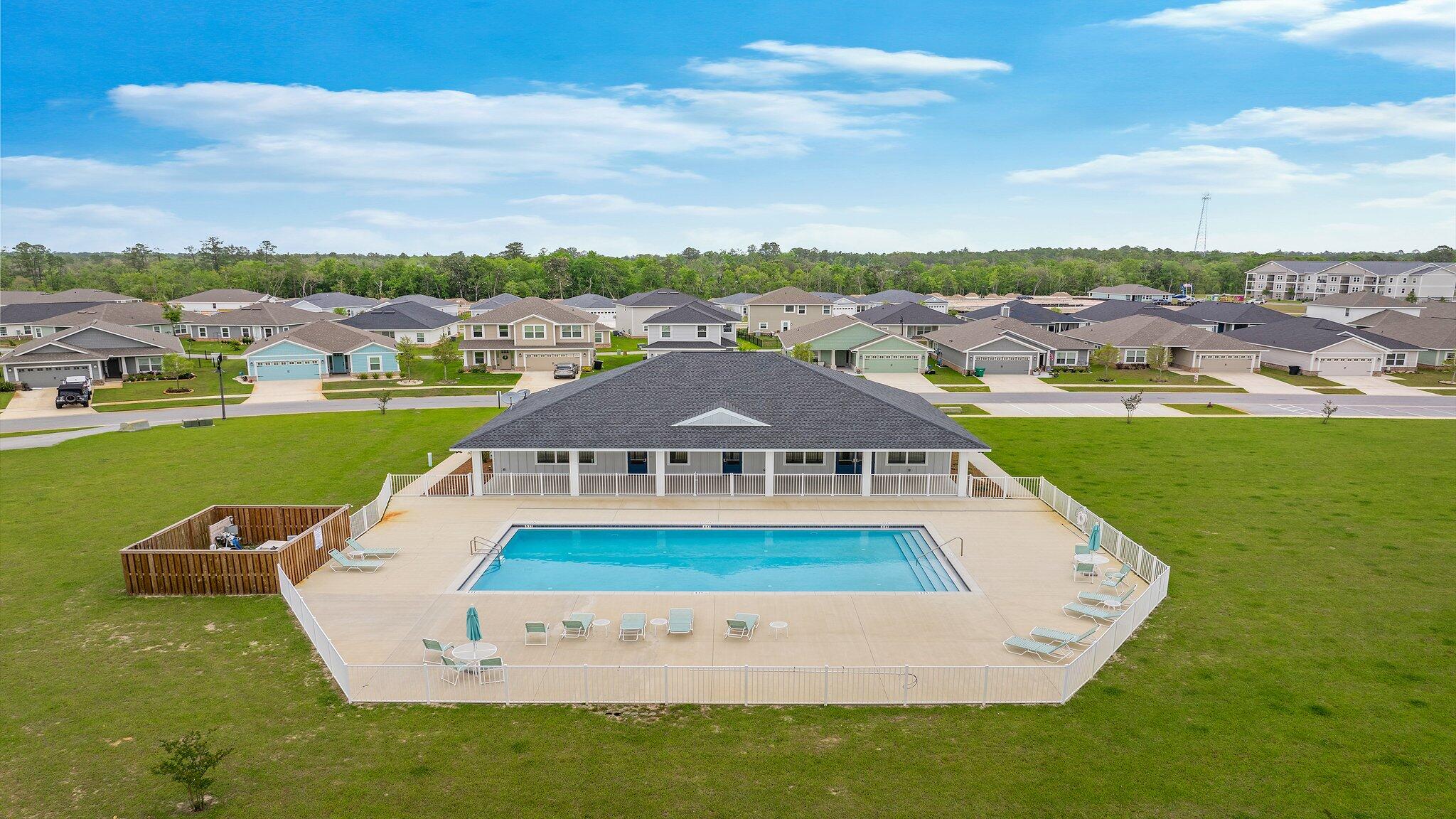 103 Riverwalk Circle Freeport, FL 32439 - Photo 5 of 34 an aerial view of a house with big yard
