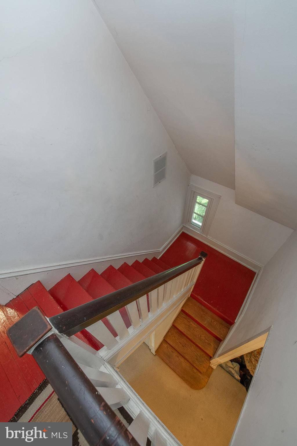 130 Llanfair Road Ardmore, PA 19003 - Photo 31 of 42 Stairway from Second Floor to Third Floor