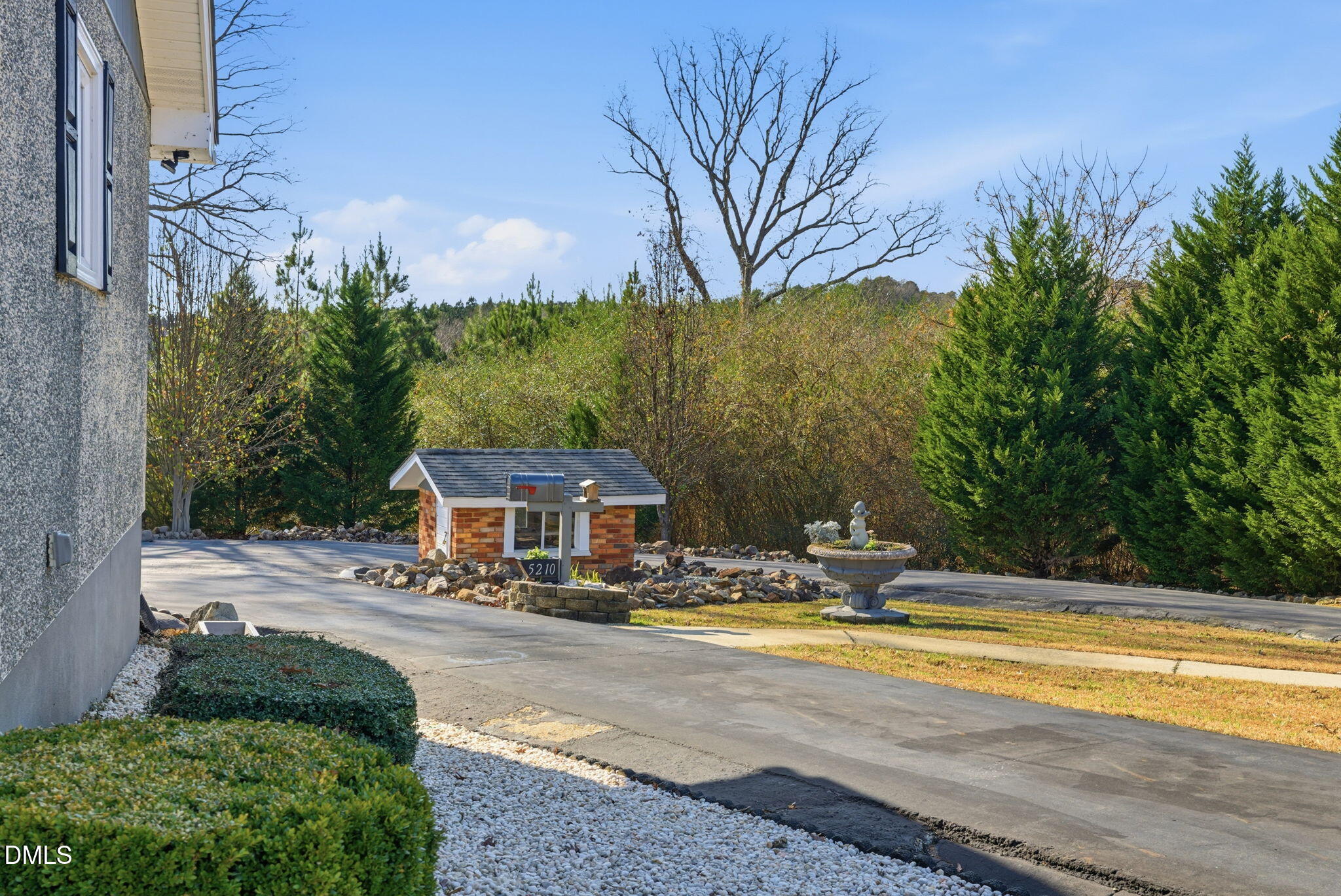 5210 Moncure Pittsboro Road Moncure, NC 27559 - Photo 43 of 58 a view of swimming pool with outdoor seating and trees in the background