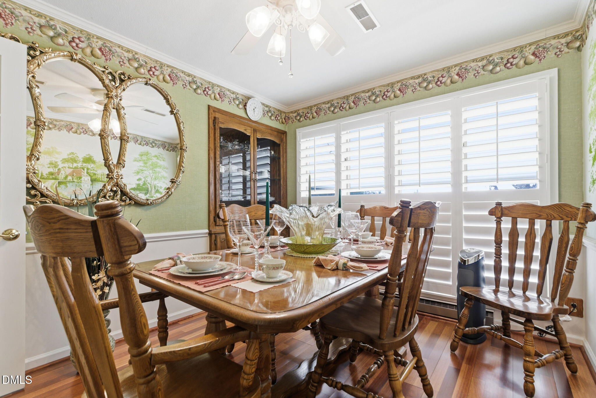 5210 Moncure Pittsboro Road Moncure, NC 27559 - Photo 8 of 58 a view of a dining room with furniture window and outside view