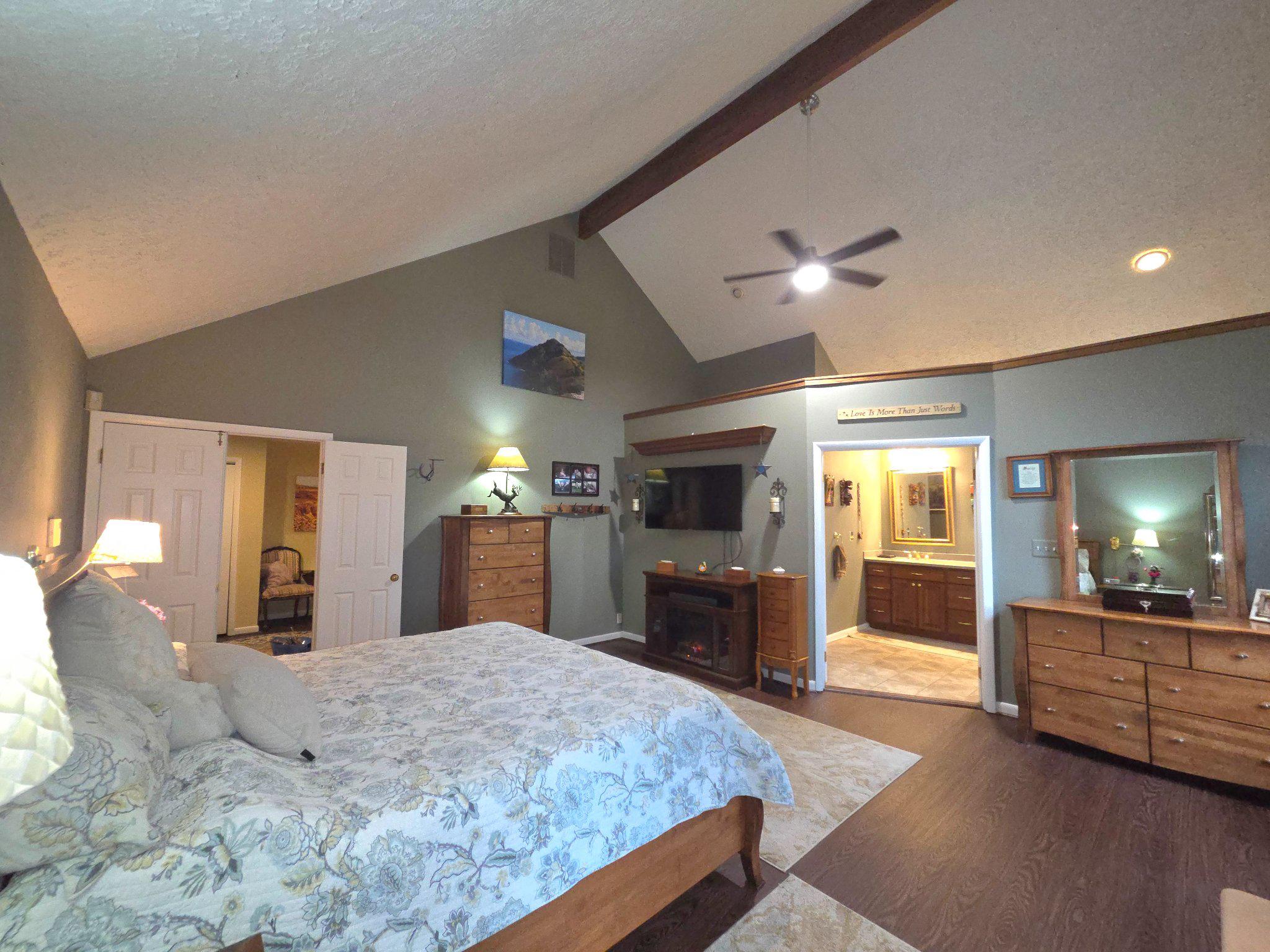 151 Martz Road Sykesville, MD 21784 - Photo 24 of 74 Master Bedroom with vaulted ceilings