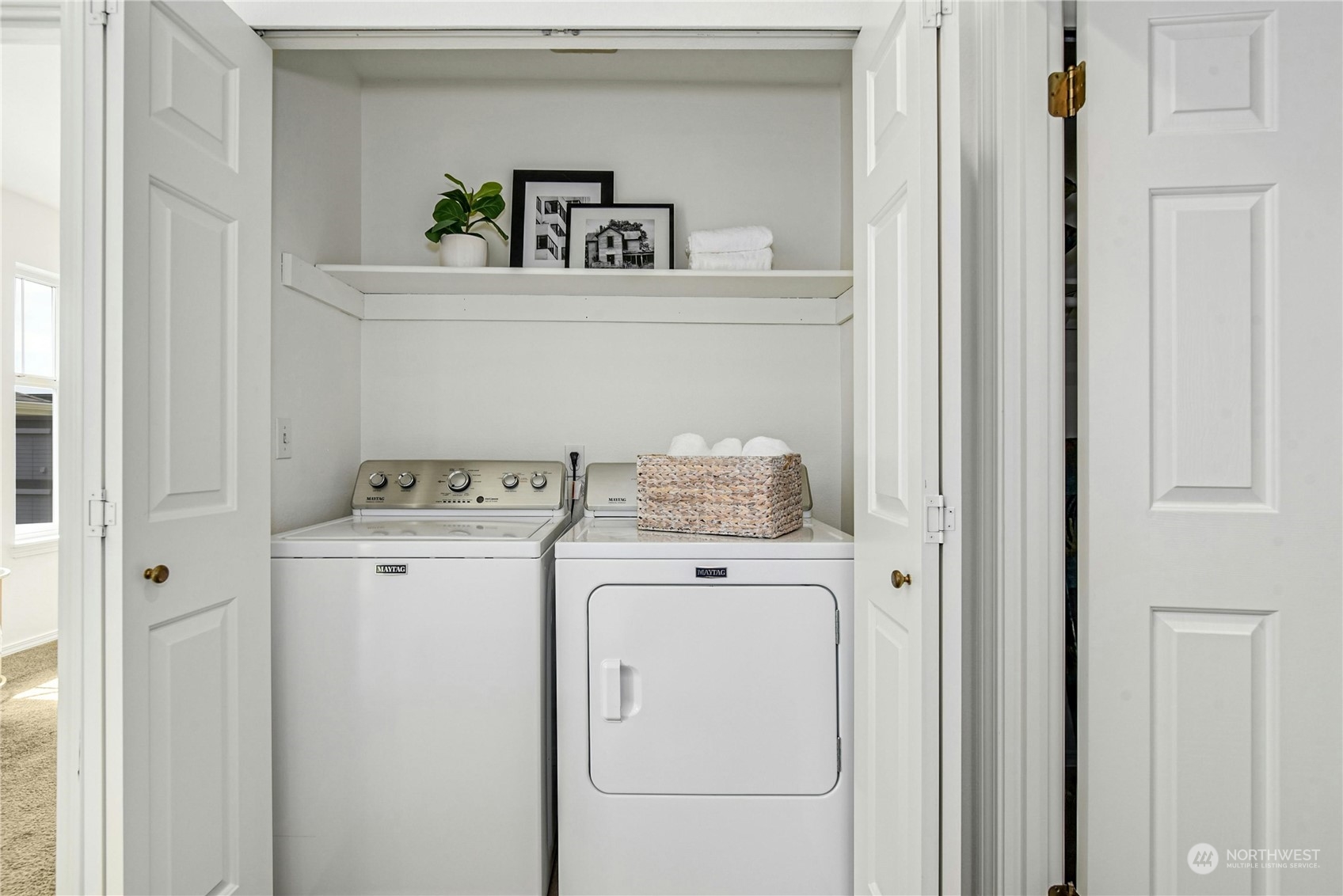 1310 North 41st Street, Unit B Seattle, WA 98103 - Photo 29 of 40 a utility room with dryer and washer