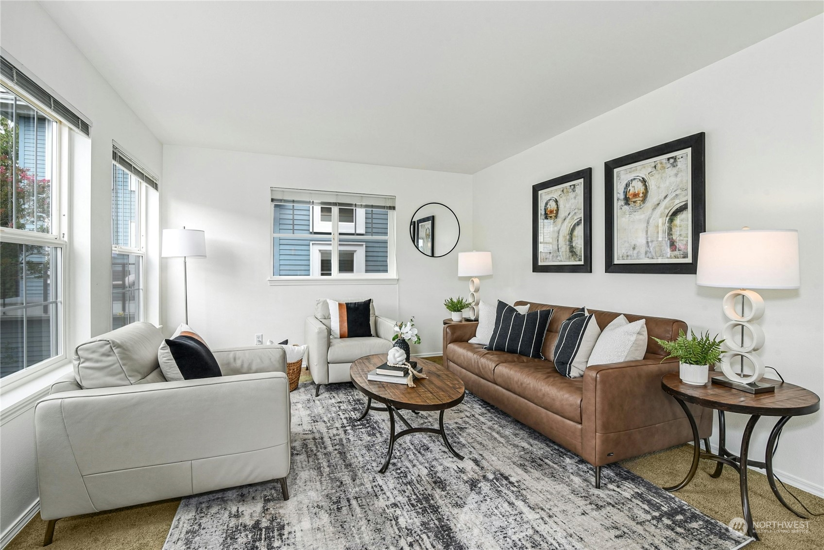 1310 North 41st Street, Unit B Seattle, WA 98103 - Photo 4 of 40 a living room with furniture potted plant and a window