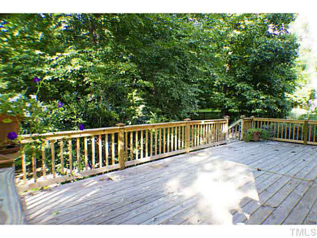 107 Kings Fork Road Cary, NC 27511 - Photo 21 of 25 Large deck for your enjoyment.