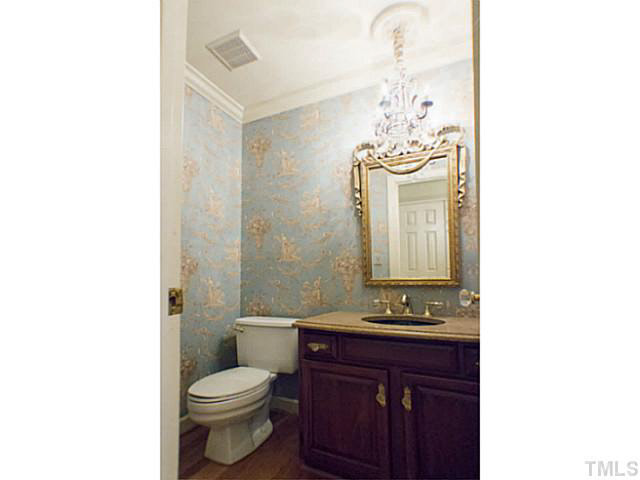 107 Kings Fork Road Cary, NC 27511 - Photo 8 of 25 Beautifully, updated half bath.