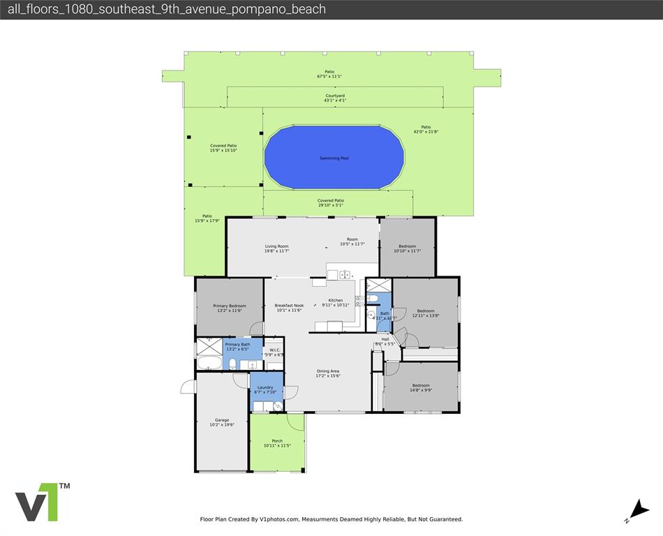 1080 Southeast 9th Avenue Pompano Beach, FL 33060 - Photo 39 of 53 a picture of a rug and a table