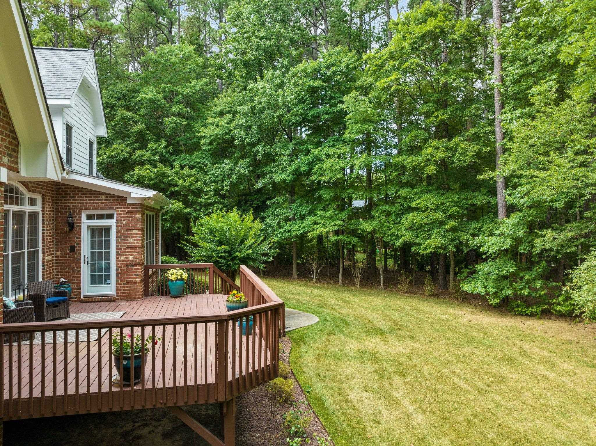 9716 Macon Road Raleigh, NC 27613 - Photo 26 of 28 Private Back Yard