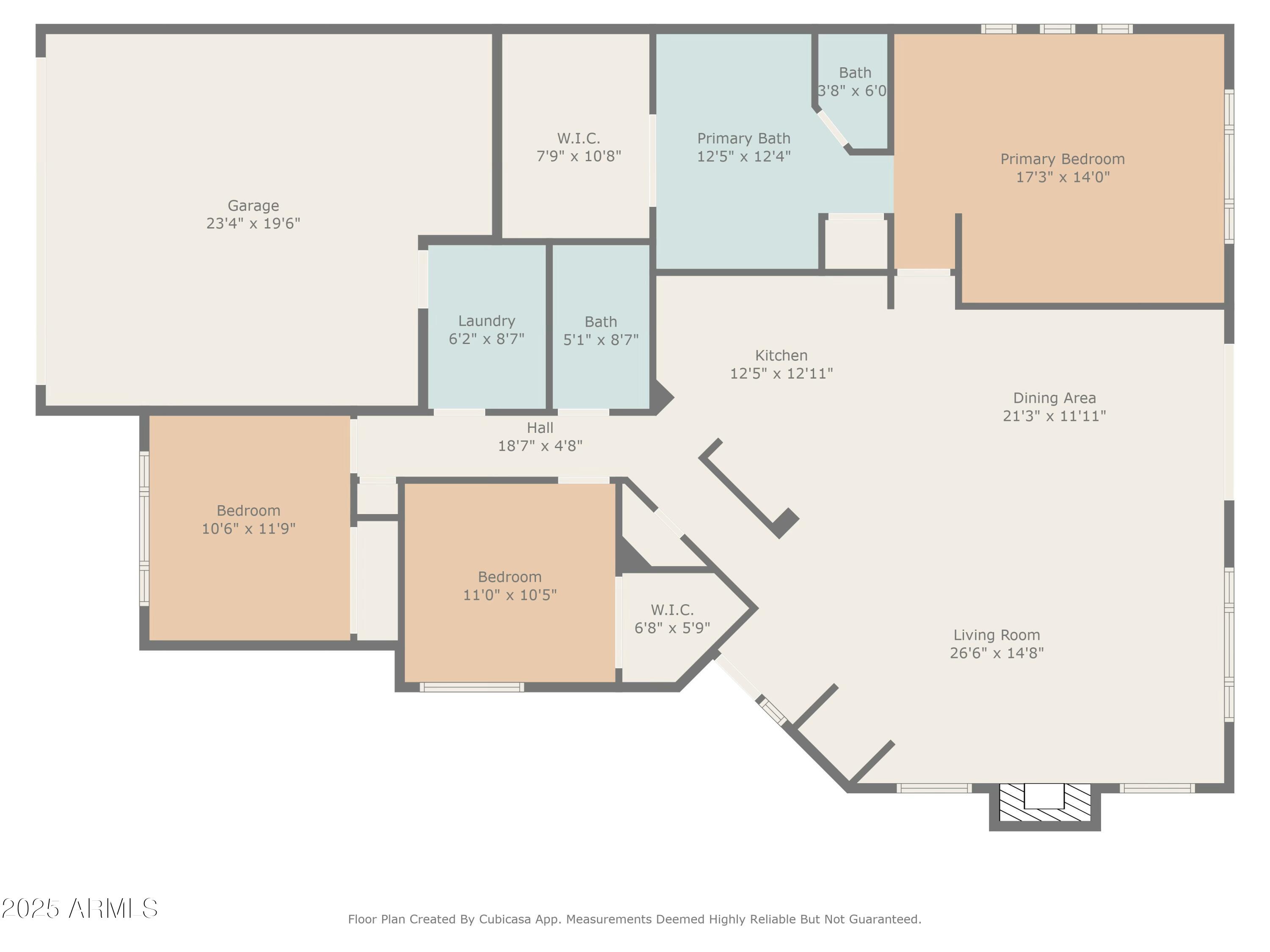 3830 East Carter Drive Phoenix, AZ 85042 - Photo 30 of 30 FLOORPLAN_CARTER