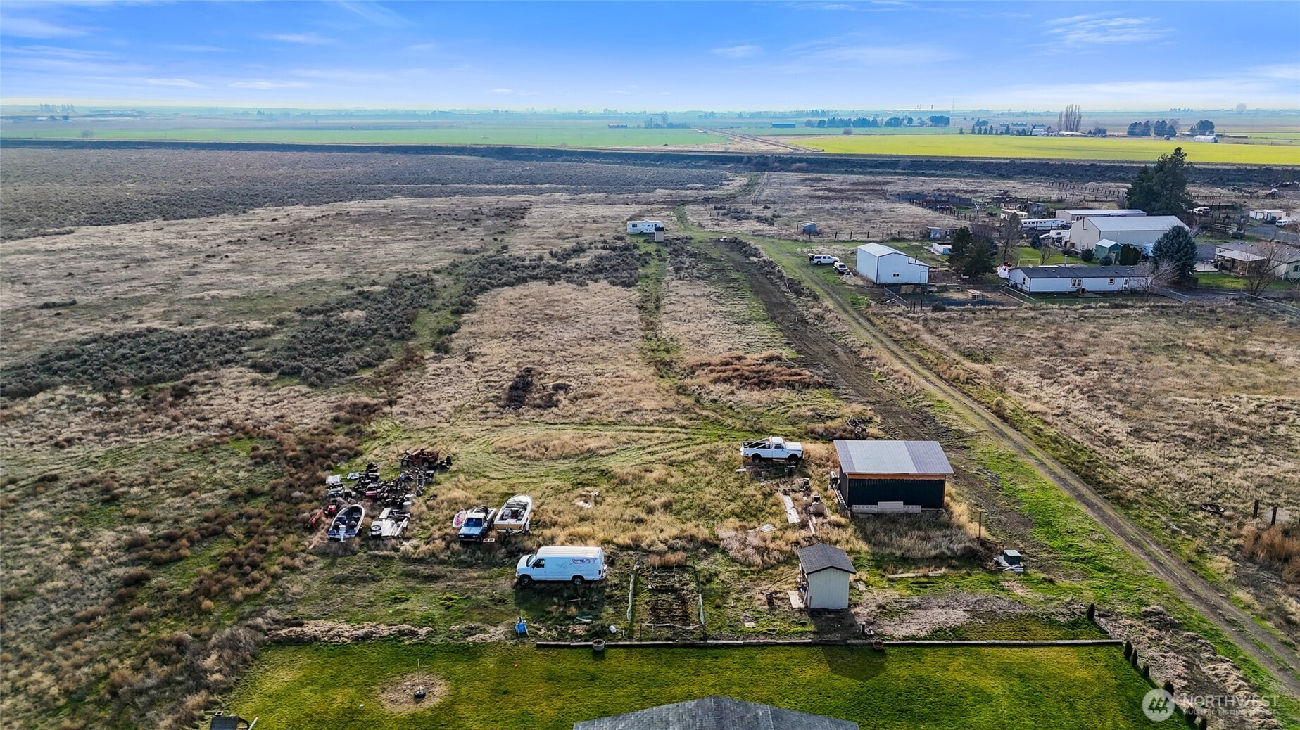 9613 Rd M Northeast Moses Lake, WA 98837 - Photo 6 of 17 a view of a water with an outdoor space