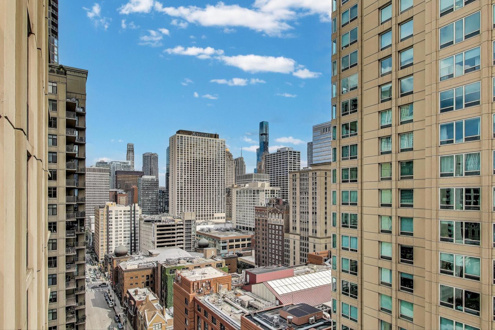 635 North Dearborn Street, Unit 2104 Chicago, IL 60654 - Photo 24 of 29 a city view with tall buildings