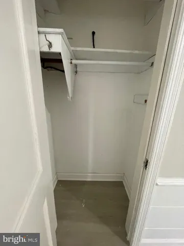 a view of walk in closet