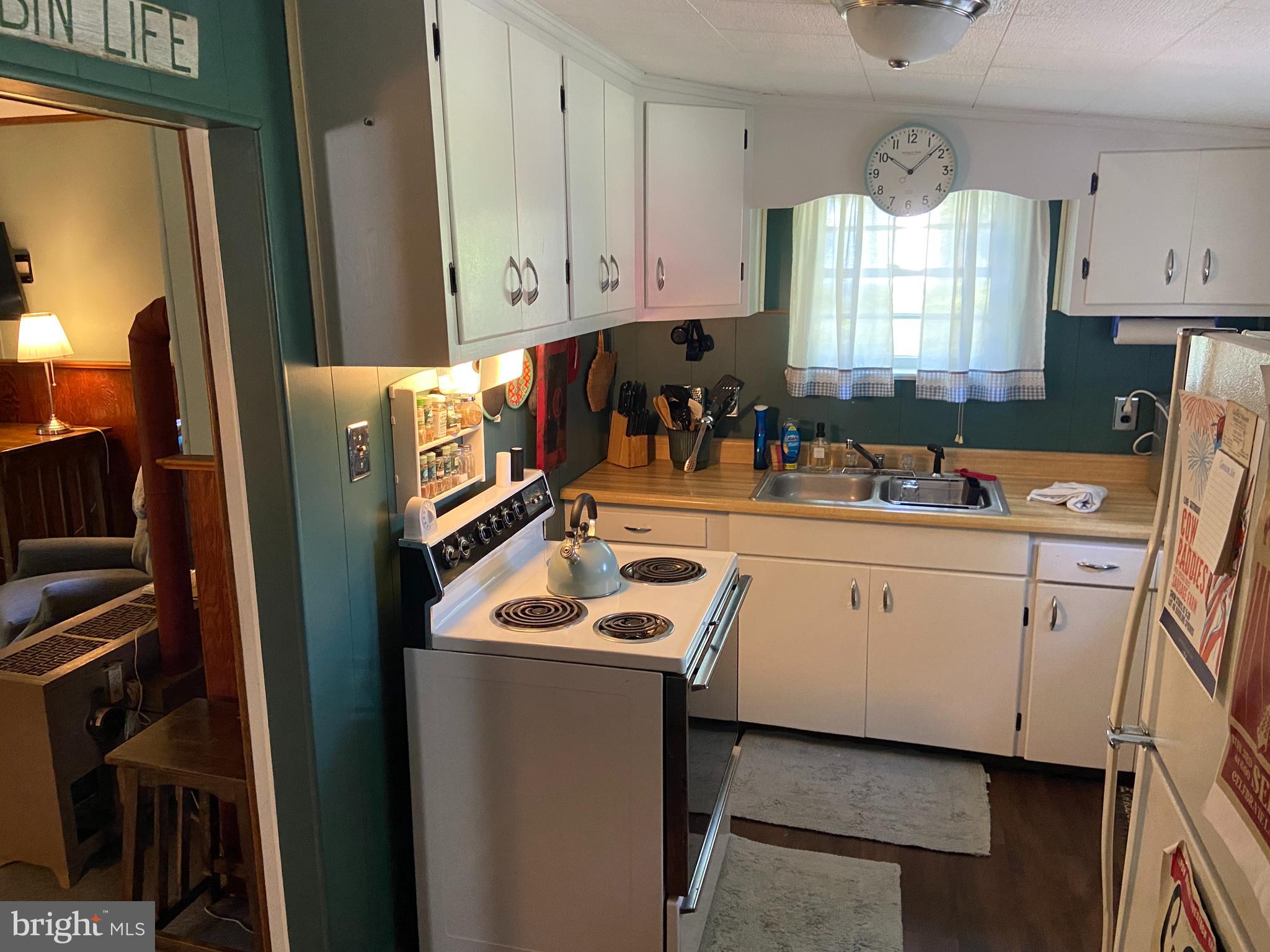 100 Bubbling Spring Road Yellow Spring, WV 26865 - Photo 8 of 26 a utility room with cabinets washer and dryer