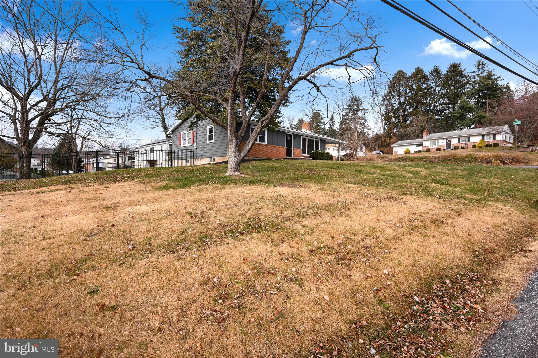 465 Pleasant View Road New Cumberland, PA 17070 - Photo 5 of 31 a view of a yard with a trees