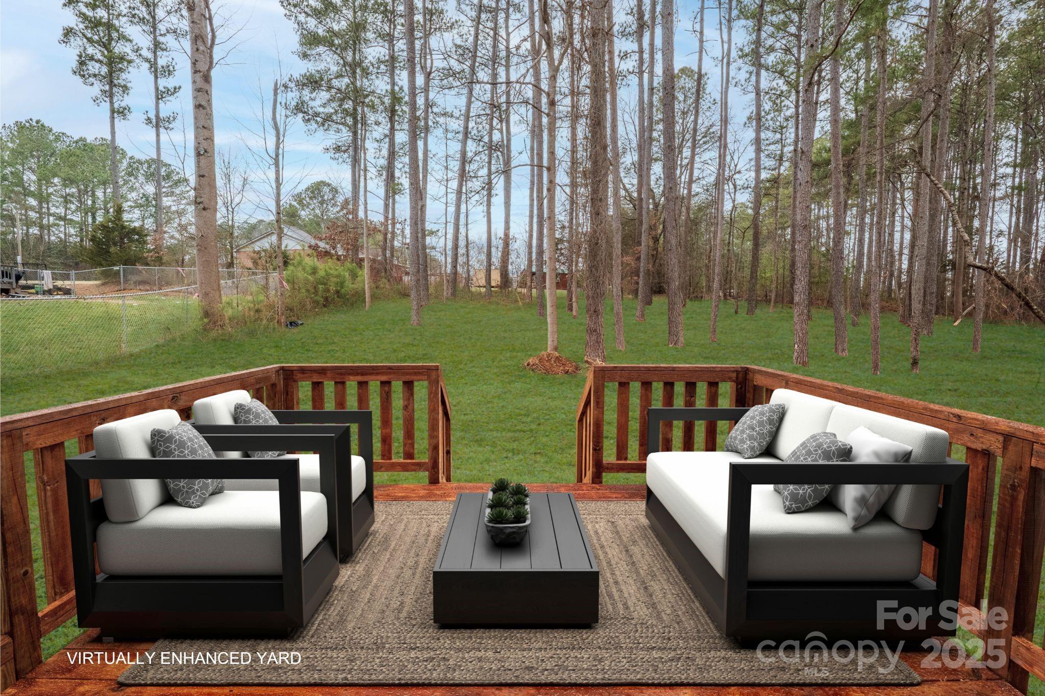 203 Bud Black Road Crouse, NC 28033 - Photo 31 of 47 a view of a patio with couches chairs and a yard