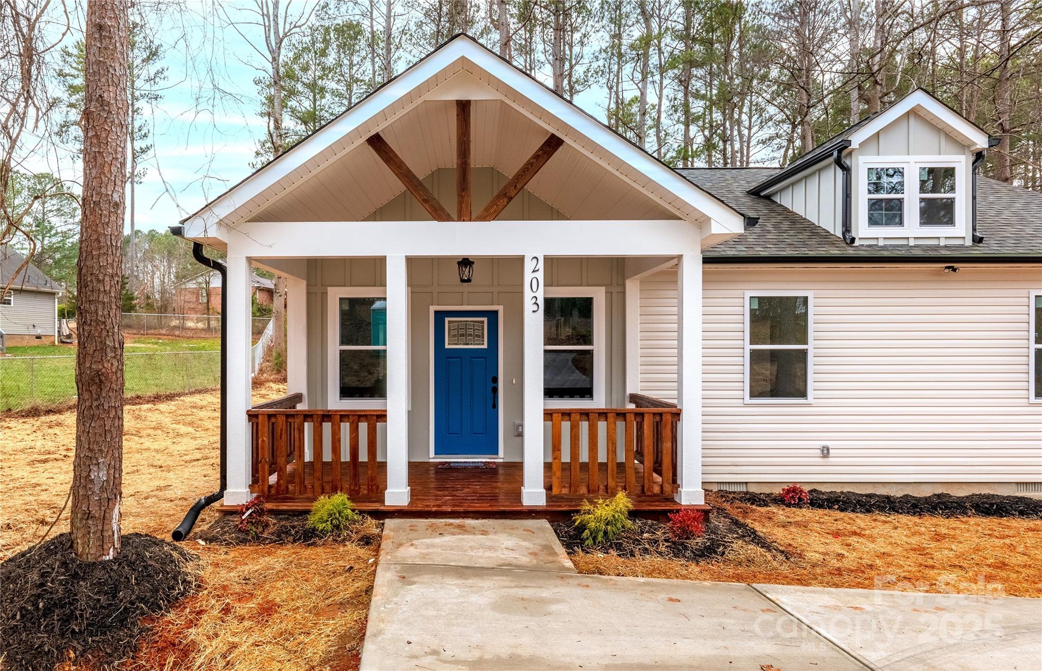 203 Bud Black Road Crouse, NC 28033 - Photo 35 of 47 a front view of a house with a yard