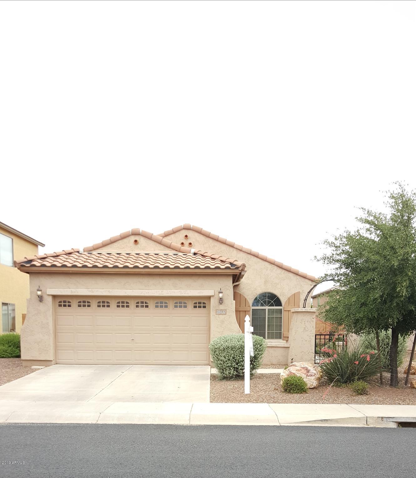 26132 West Burnett Road Buckeye, AZ 85396 - Photo 1 of 22 a view of a house with a outdoor space