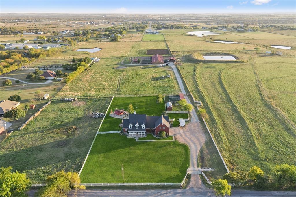 Tbd Mitchell Road Krum, TX 76249 - Photo 6 of 39 an aerial view of a residential houses with outdoor space