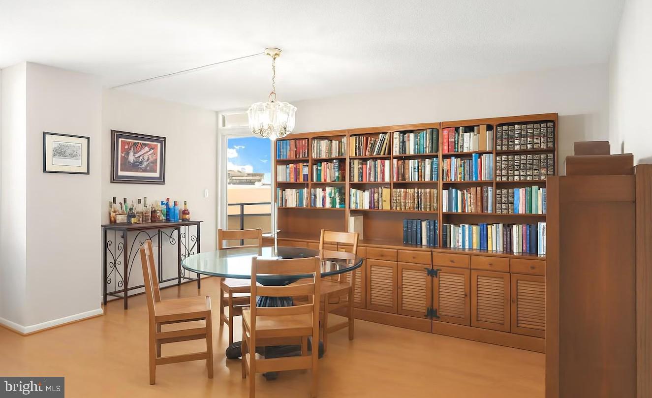 205 East Joppa Road, Unit 608 Towson, MD 21286 - Photo 4 of 26 a view of a dining room with furniture