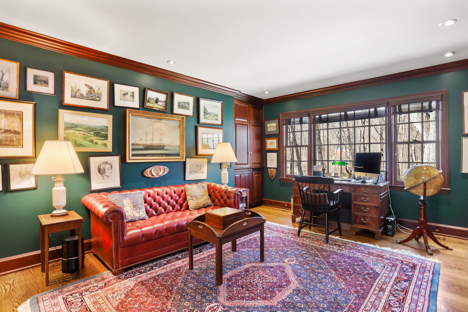 26 Beech Road New Canaan, CT 06840 - Photo 16 of 41 a living room with furniture and a large window