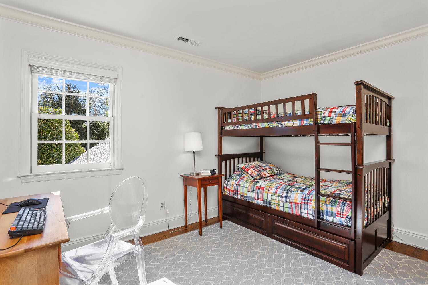 26 Beech Road New Canaan, CT 06840 - Photo 33 of 41 a bedroom with furniture and a window