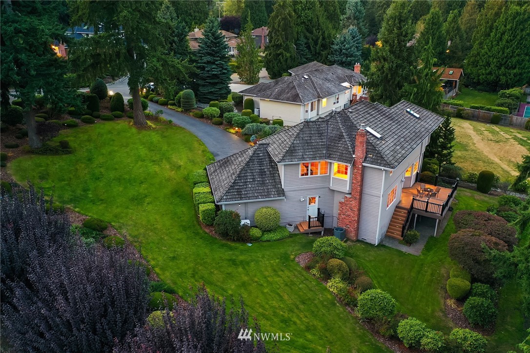 21127 47th Drive Southeast Bothell, WA 98021 - Photo 33 of 38 a aerial view of a house with garden space and street view